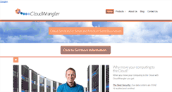 Desktop Screenshot of cloudwrangler.net